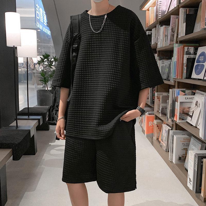 Men's Set: Short-Sleeve T-Shirt and Shorts