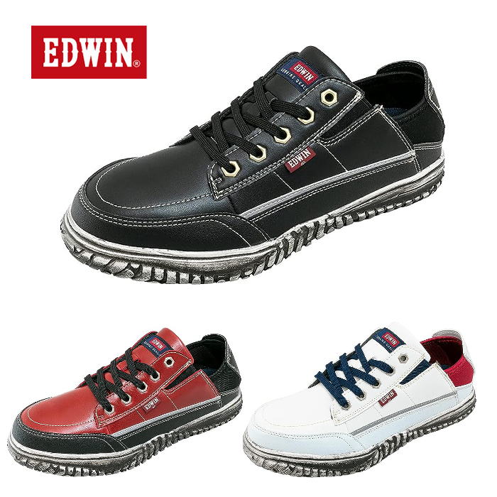 Edwin Men's Low-Cut Work Shoes - Casual Shoes, Safety Shoes