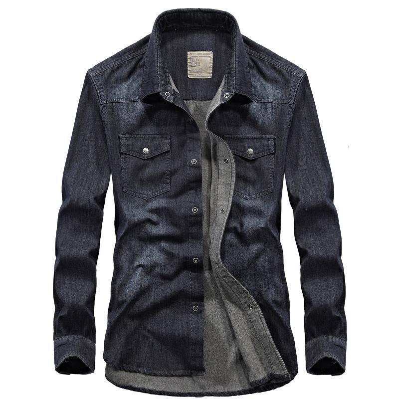 Men's denim shirt