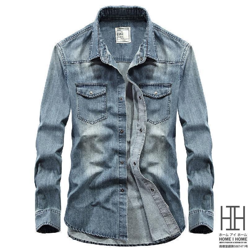 Men's denim shirt