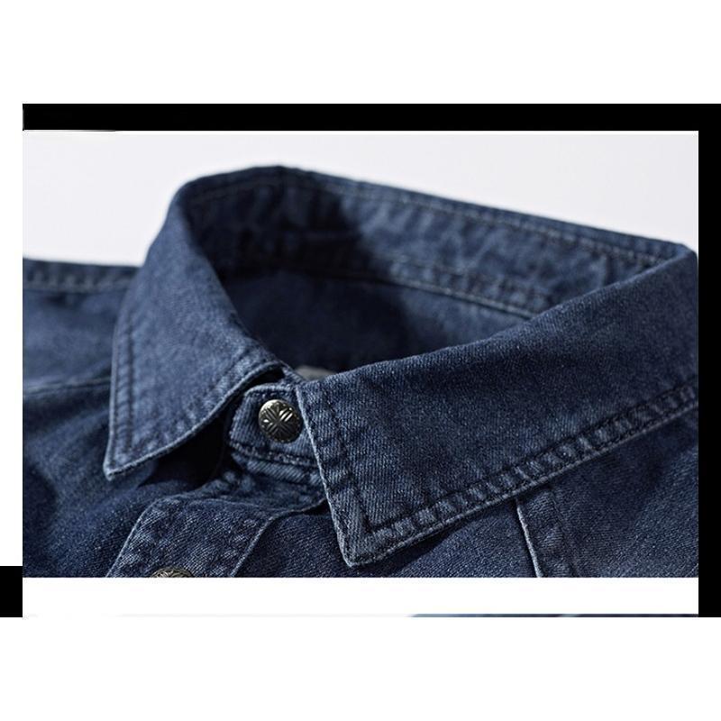 Men's denim shirt