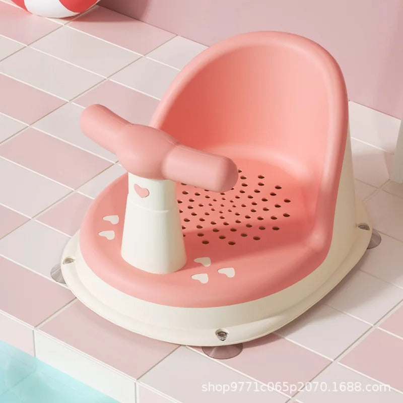Children's Shower Seat Portable Shower Stand for Newborns and Young Children