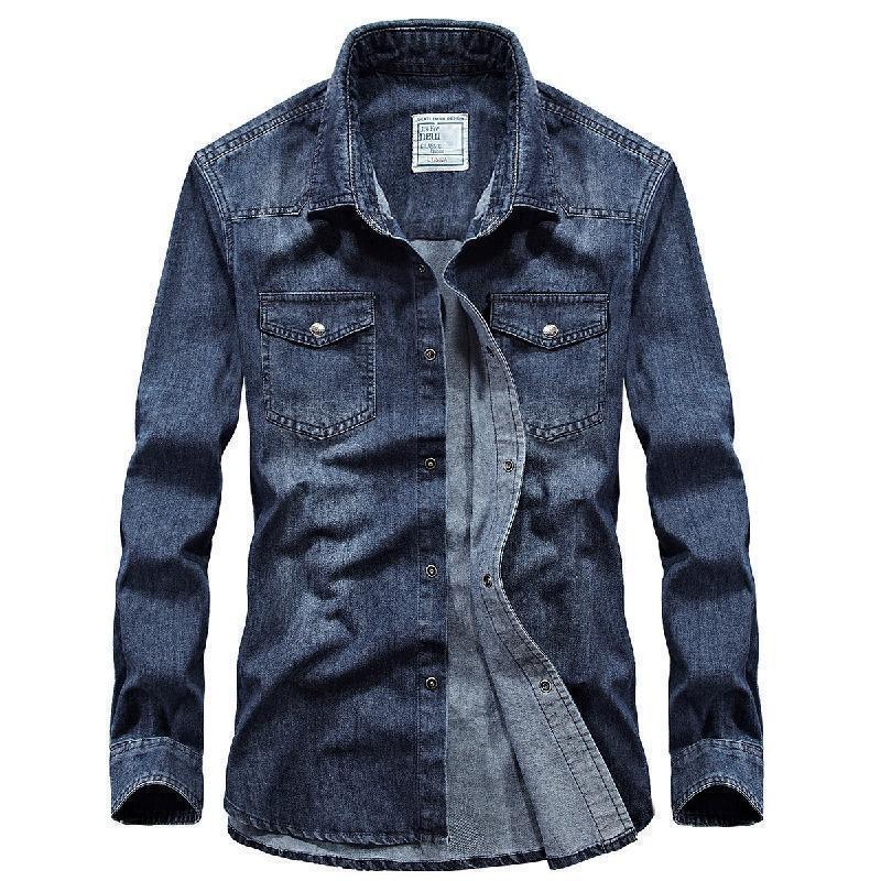 Men's denim shirt